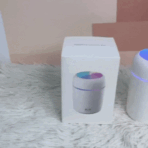 Mini Portable H2O Air Humidifier with LED Night Light Cool Mist Aroma Diffuser for Home & Office
