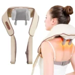Neck & Shoulder Massager for Cervical Pain Cervical Massager Shoulder Massage for Pain Relief Electric Wearable Neck Massage for Back, Shoulders, Waist and Legs